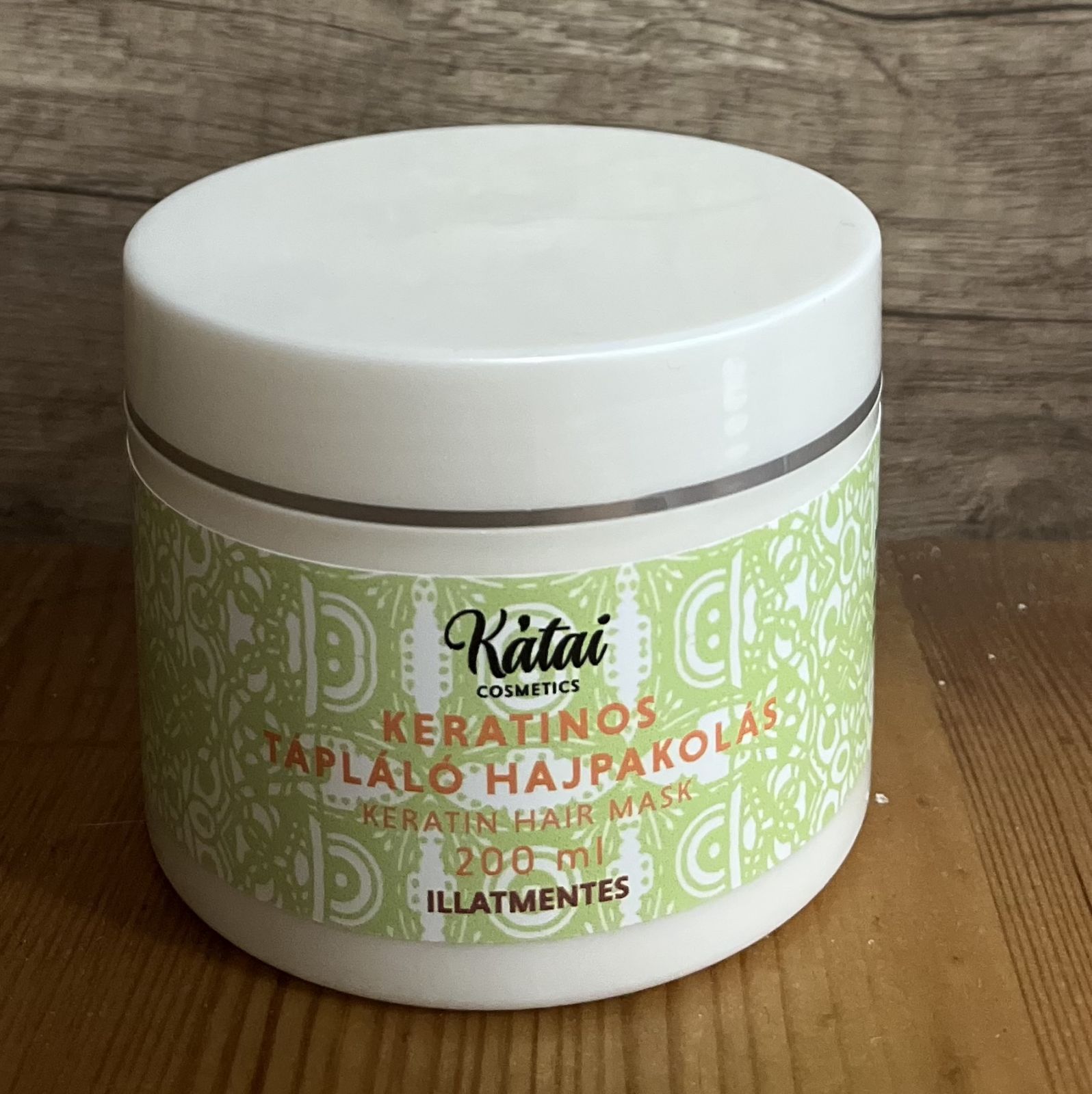Illatmentes Keratinos tápláló hajpakolás 200 ml